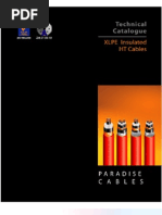 Technical Catalogue - XLPE Insulated HT Cables