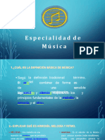 Especialidad de Musica Basica