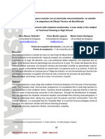 Mapas de Empatía para Conectar Con El Alumnado Emocionalmente: Un Estudio de Caso en La Asignatura de Dibujo Técnico de Bachillerato