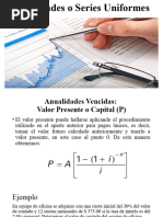 Anualidades Vencidas (Valor Presente)