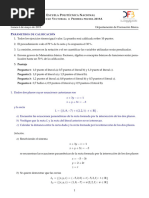 Evaluaciones Resueltas Cálculo Vectorial 2019A EPN