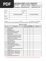 SOM 6.1 D3 Chief Officer Handover Report Rev 0.0