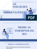 Pmls Lesson 4 - Medical Terminologies and Abbreviations