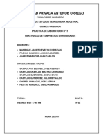 Informe de Practica 11 Reactividad de Compuestos Nitrogenados