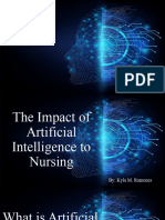 The Impact of Artificial Intelligence To Nursing