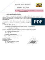 PC 2nd C - P3 Equilibre Dun Solide Soumis Deux Puis Trois Forces