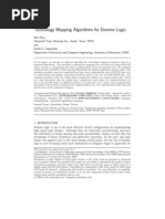 Technology Mapping Algorithms For Domino Logic