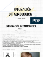 Exploración Oftalmológica