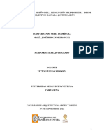 Desarrollando El Diseño de La Resolución Del Problema - Desde Los Objetivos Hasta La Justificación