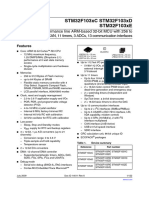 STM32F103 Datasheet