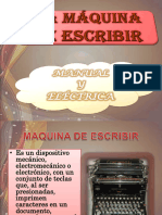 Maquina de Escribir