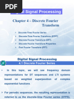 CH - 4 Discrete Fourier Transform