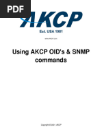 AKCP SNMP OID Manual