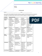 Rubrica de Coevaluación