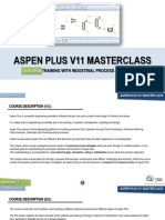 Aspen Plus V11 Masterclass