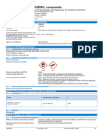 OXIGÊNIO, Comprimido: Ficha de Informações de Segurança de Produtos Químicos