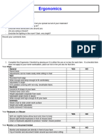 9.2 Ergonomics Questions