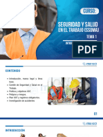 Tema 1 - SEGURIDAD Y SALUD EN EL TRABAJO (SSOMA)