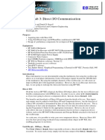 Virtual Lab 3 - Direct IO Communication