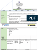 Daily Lesson Log Mapeh 7: School Year: 2023-2024