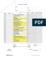 Daftar Nilai 2023-2024 Semester Ganjil