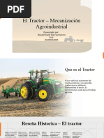 El Tractor - Mecanización Agroindustrial