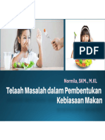 Telaah Masalah Kebiasaan Makan