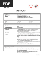 Caustic Soda Liquid SDS 2023