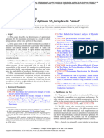 ASTM C563-20 Standard Guide For Approximation of Optimum SO3 in Hydraulic Cement