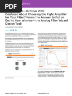 The Analog Filter Wizard Design Tool - Studentzone-10-2017