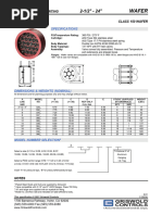 Wafer: Specifications