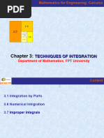 Chapter 3 - Techniquse of Integration