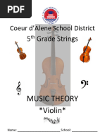 Music Theory All - Violin