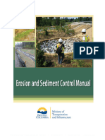 Erosion and Sediment Control Manual