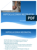 Hipoglicemia Neonatal