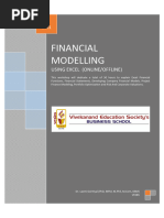 Financial Modeling Using Excel