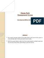 Theme Park PPT Hrwuha