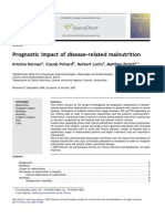 Prognostic Impact of Disease-Related Malnutrition