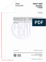 Abnt NBR Iso Iec 17025-2017