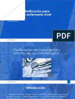 Clasificacion Del Instrumental y Articulos de Uso Odontologico