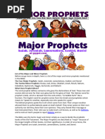 List of The Major and Minor Prophets