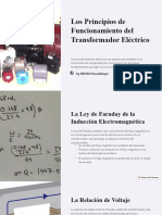 Los Principios de Funcionamiento Del Transformador Electrico