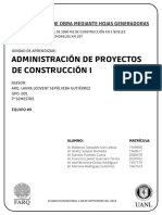 Evidencia 2 Cuantificacion de Obra