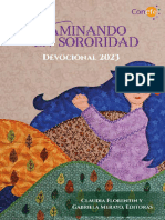 Caminando en Sororidad-Devocionario 2023