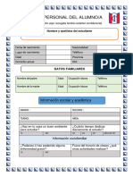 Ficha Personal Del Alumno Ic