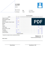 Detalle de Notas Parciales