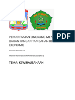 Modul Projek Kewirausahaan - Modul Proyek Kewirausahaan - Fase D