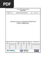 Assessment Procedure for Boiler 锅炉评估程序