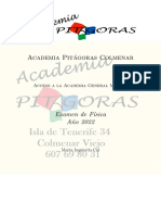 Agm - Fisica 2022 - Enunciado - Descargas - Academia Pitagoras