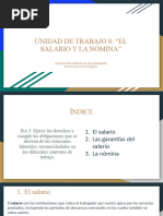 Unidad de Trabajo 8 - "El Salario y La Nómina"